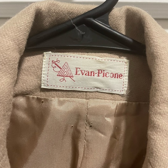 Vintage camel colored wool jacket - Picture 4 of 5